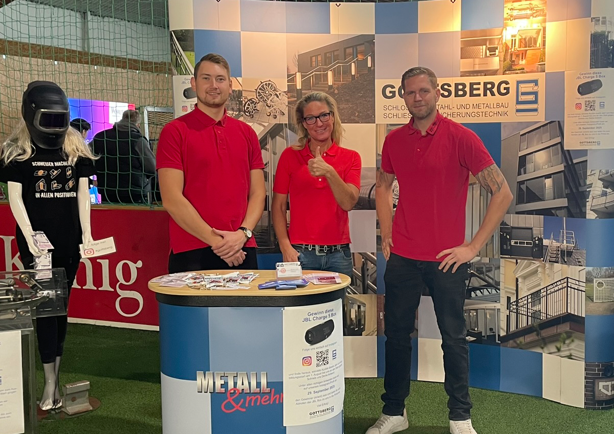 Der Messestand von Gottsberg Metallbau